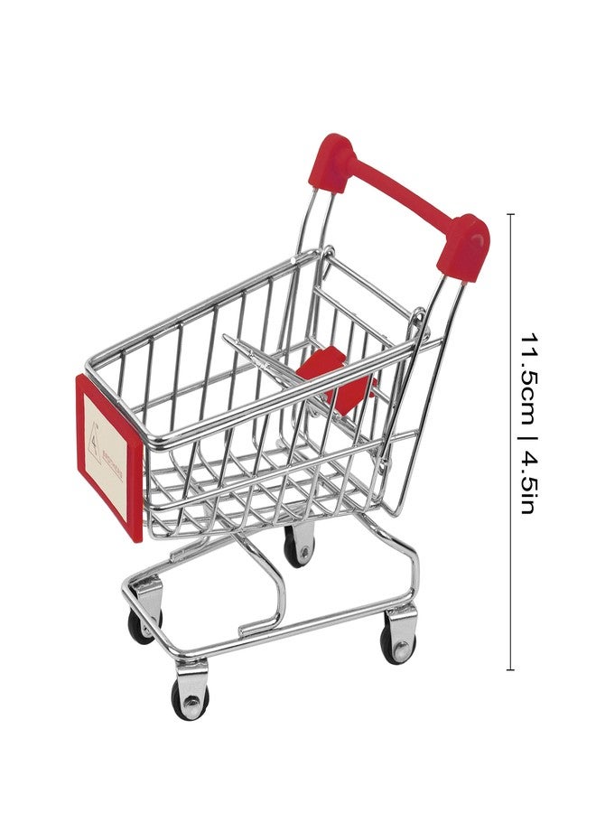 Spillbox عربة تسوق صغيرة من Spillbox، عربة ألعاب للأطفال، هدية رائعة ولعبة للأطفال - (أحمر) - Image 3